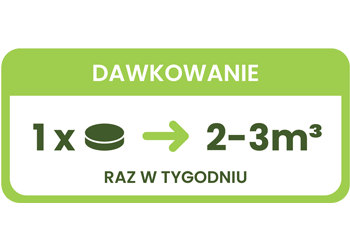 Dawkowanie, sposób użycia - EcoBen SeptiGo